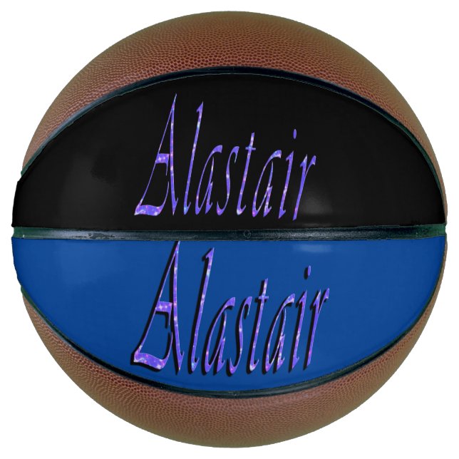 Blue Alastair Name, Basketball (Front)