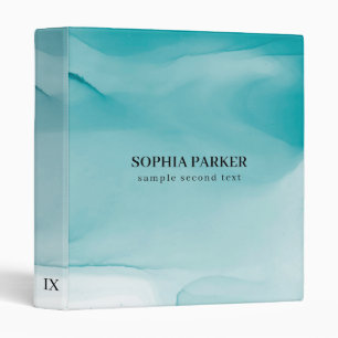 Blue Alcohol Ink Texture Binder