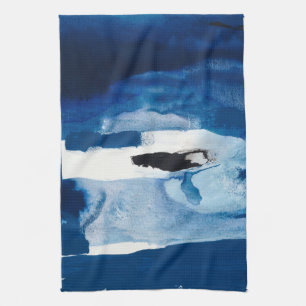 Blue Amore II Kitchen Towel