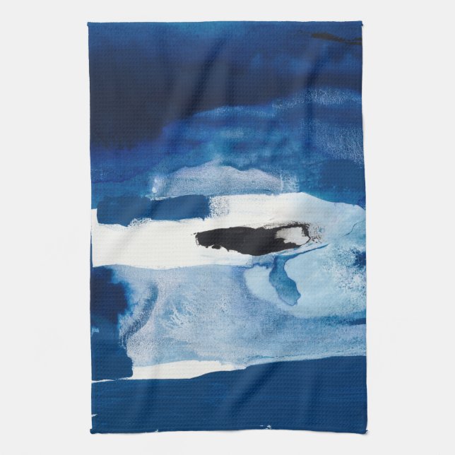 Blue Amore II Kitchen Towel (Vertical)