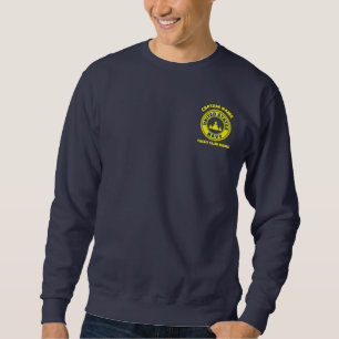 Blue Anchor nautical captain boat navy summer  Sweatshirt