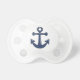 Blue Anchor Pacifier (Front)