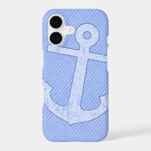 Blue Anchor Stripes