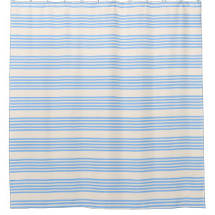 Blue and beige five stripe pattern