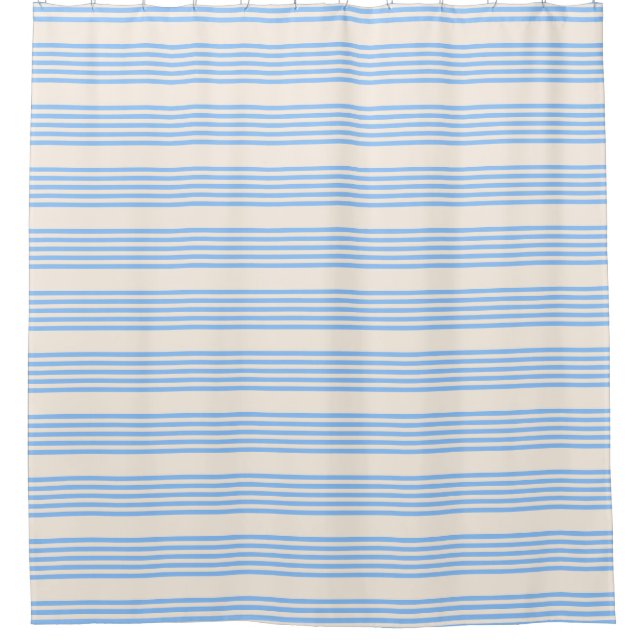 Blue and beige five stripe pattern (Front)