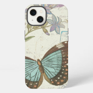 Blue and Brown Butterfly iPhone 13 Case