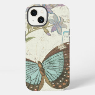 Blue and Brown Butterfly iPhone 13 Case