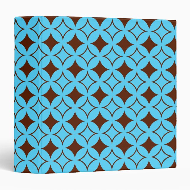 Blue and brown shippo binder (Front/Spine)