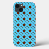 Blue and brown shippo Case-Mate iPhone case