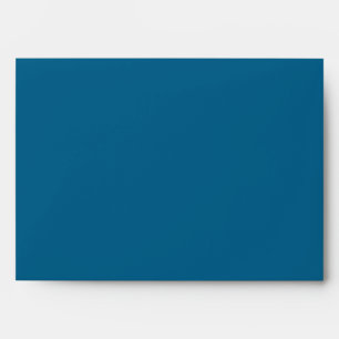 Blue and Cream Customizable Invitation Envelope