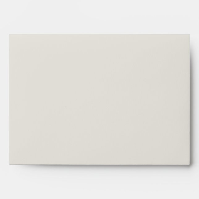 Blue and Cream Old Money Boho Wedding Envelope (Front)