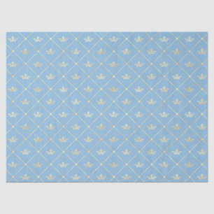 Blue and Gold Bees Series Design #10 Tissue Paper