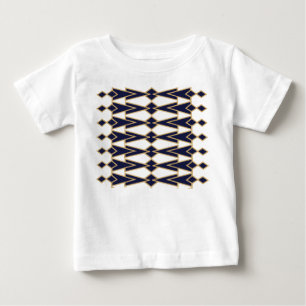 Blue and Gold Bowties Baby T-Shirt
