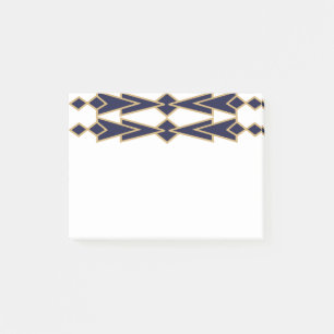 Blue and Gold Bowties Post-it Notes