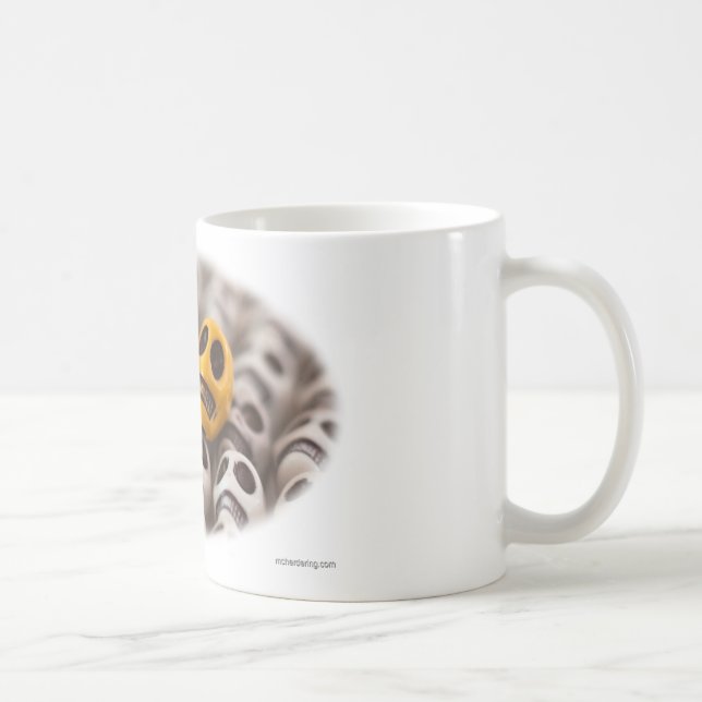 Blue And Gold Coffee Mug (Right)