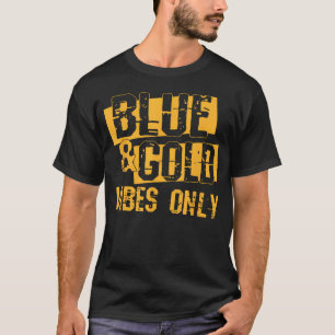 Blue And Gold Game Day Group For School T-Shirt