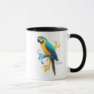 Blue and Gold Macaw Mug