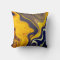 Blue and Gold Marbled