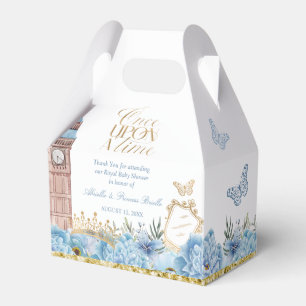 Blue and Gold Once Upon a Time Princess Favour Box