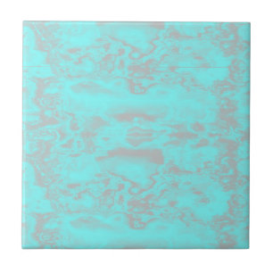 Blue and gray marble tile