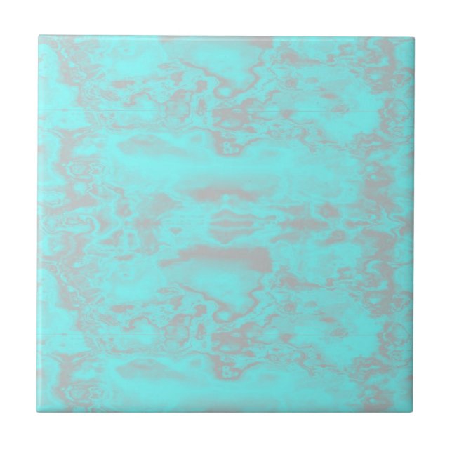 Blue and gray marble tile (Front)