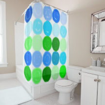Blue and Green Bubbles