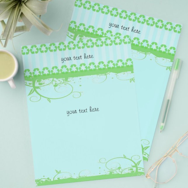 Blue and Green Funky Design Flyer (Creator Uploaded)
