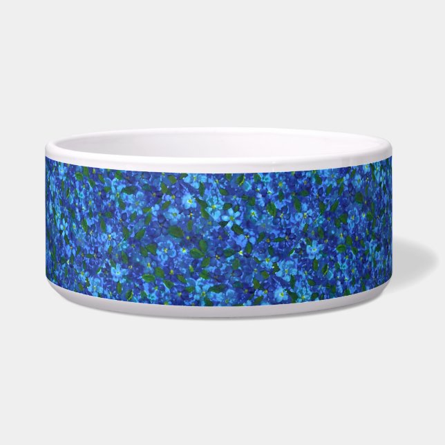 Blue and Green Pet Bowl (Left)