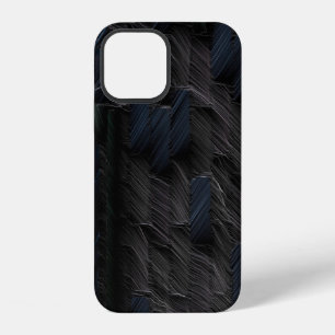 Blue and green sticks on blue plastic container iPhone 12 case
