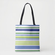 Blue and Green Stripe