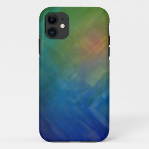 blue and green texture iphone case