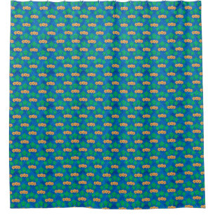 Blue and Green Tribal Green Sea Turtles