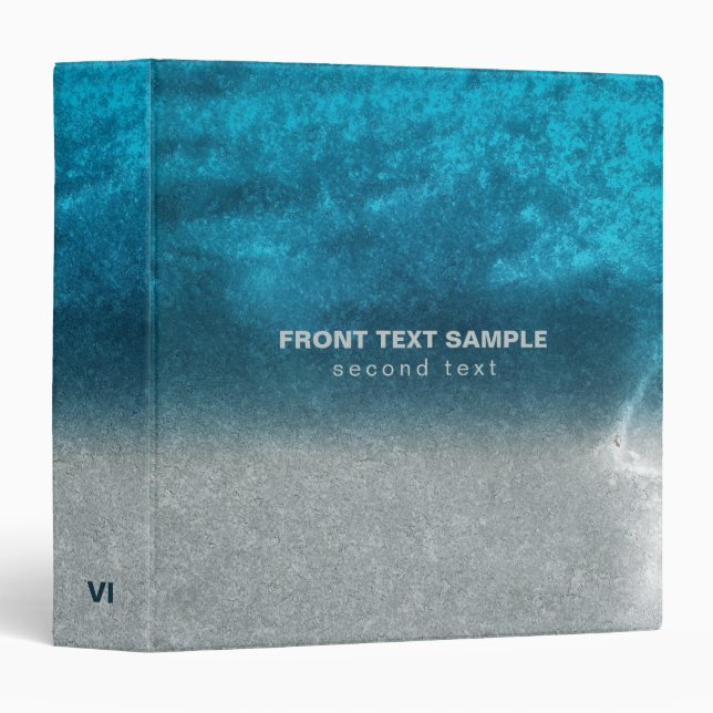 Blue And Grey Background  Binder (Front/Spine)