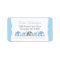 Blue and Grey Elephants Baby Boy Shower