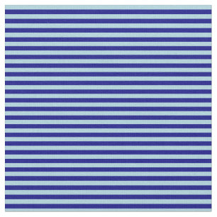 Blue and Light Blue Lines/Stripes Pattern Fabric