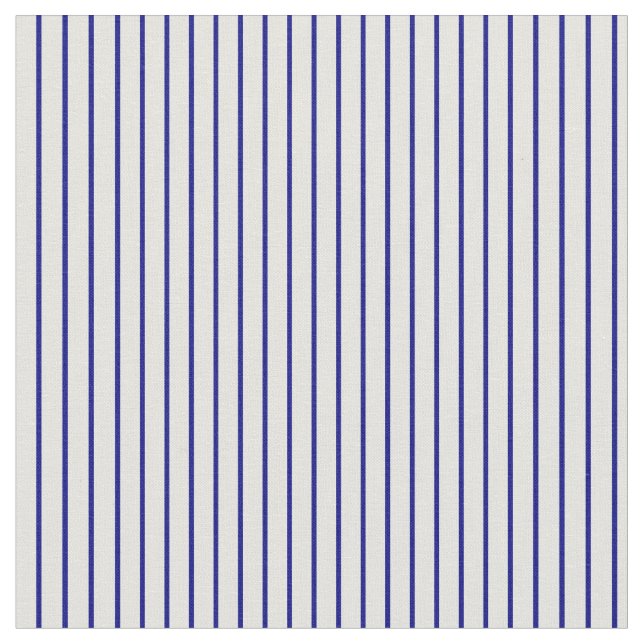 Blue and Light Cyan Coloured Lined/Striped Pattern Fabric (Close Up)