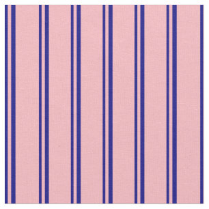 Blue and Light Pink Coloured Pattern Fabric