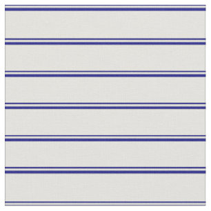 Blue and Light Yellow Striped/Lined Pattern Fabric