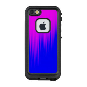 Blue and Magenta Streaks Pattern Case