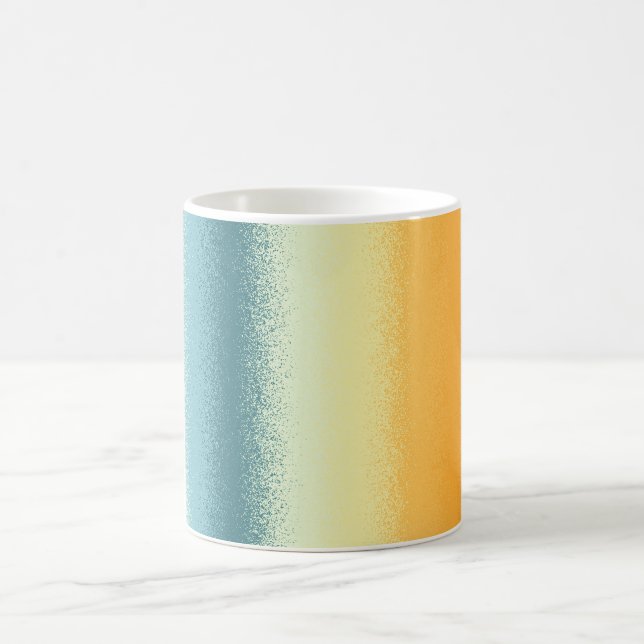 Blue and Orange Coffee Mug (Center)