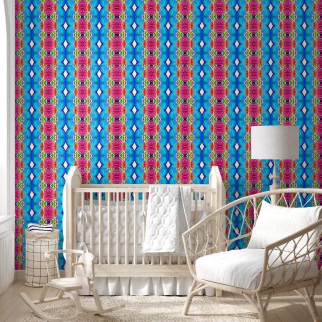 Blue and Pink Wallpaper (Kids)