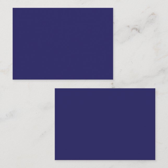 Blue and purple abstract shapes blend together in  appointment card (Front/Back)
