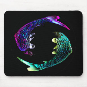 Fish Mouse Pads & Desk Mats