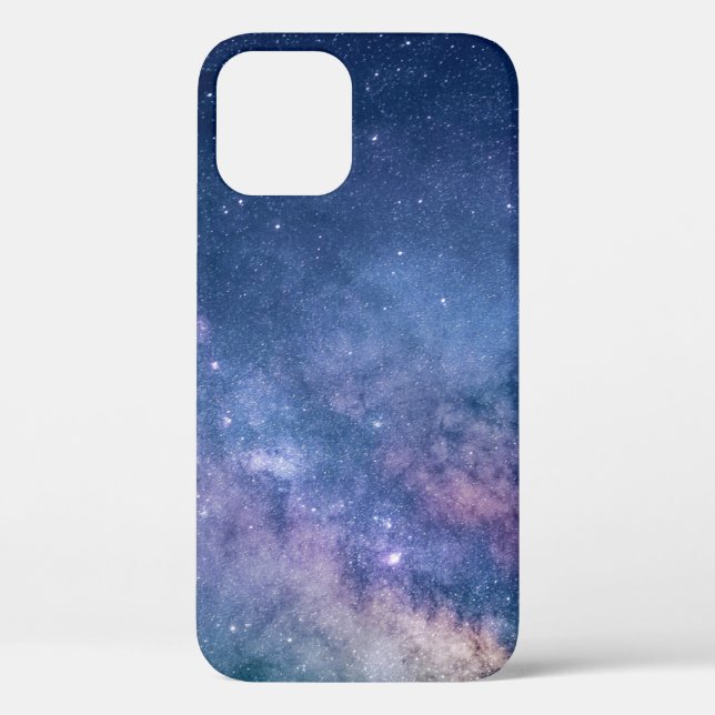 Blue and purple galaxy digital Case-Mate iPhone case (Back)