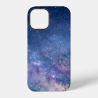 Blue and purple galaxy digital