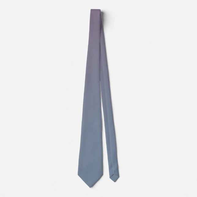 Blue and Purple Gradient Tie (Front)