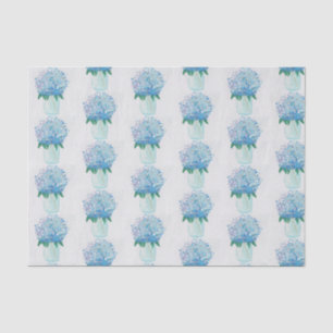 Blue and Purple Hydrangea Tissue Paper