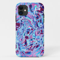 Blue and Purple Swirling