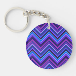 Blue and purple zigzag