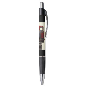 Blue And Red Train Pen